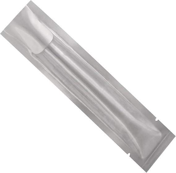 FERENLI 100 pcs 1.4x5.9 inch Clear Mylar Heat Seal Vacuum Bags for Travel
