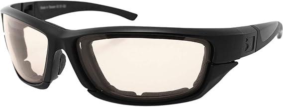 Bobster Decoder 2, Matte Black Frame, Clear Photochromic Lens