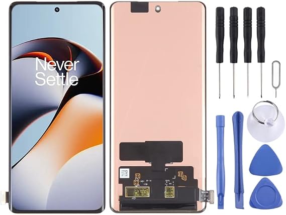 for OnePlus 11R CPH2487 Fluid AMOLED Material LCD Screen with Digitizer Full Assembly (Black)