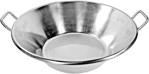 Ballington Cazo Stainless Steel Large Shallow 17inch X4 X11 Widespread Heavy Duty Caso Freir Carnitas Mexican Style Comal