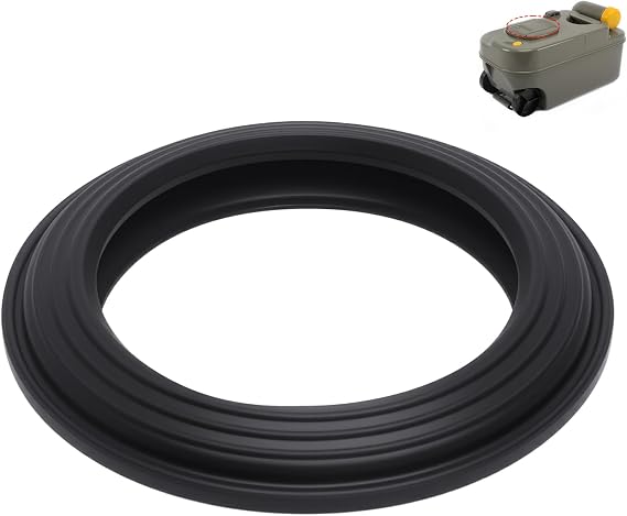 Toilet Seal Compatible with Thetford C200/C250/C260/C400 - Lip Seal for RV Cassette - High Quality Silicone Seal Against Odours and Leaks DIY Replacement for Caravan Thetford Toilet