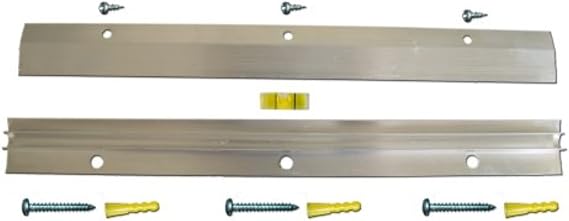 Hangman Heavy-Duty Mirror and Picture Hanger with Anchors & Screws - Aluminum: HPD-10