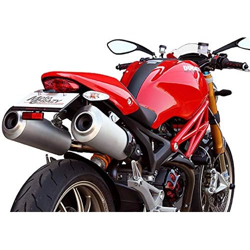 DUCATI ドゥカティ 専用カスタムパーツ ステンレス製フェンダーレスキット Monster1100696用 SFD-K09BK