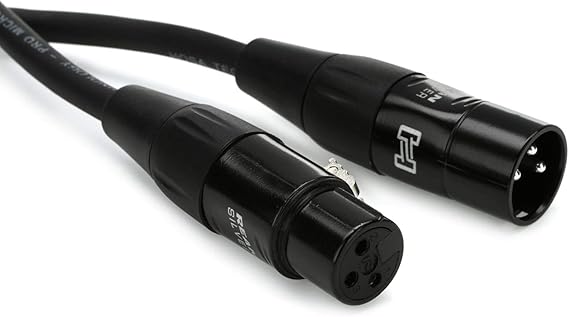 Hosa HMIC-010 Pro Microphone Cable, REAN XLR3F to XLR3 Meter, 10 Feet