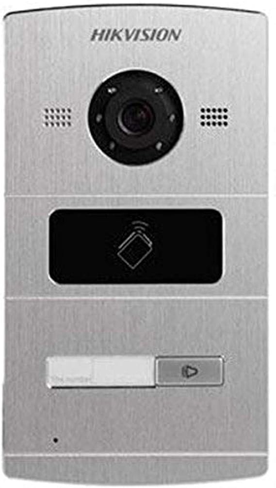 Hikvision Digital Technology DS-KV8102-IM 1.3MP Aluminium Video Intercom System – Video Intercom Systems (Aluminium, IP65, Aluminium, Outdoor, Fast Ethernet, 10,100 Mbit/s)