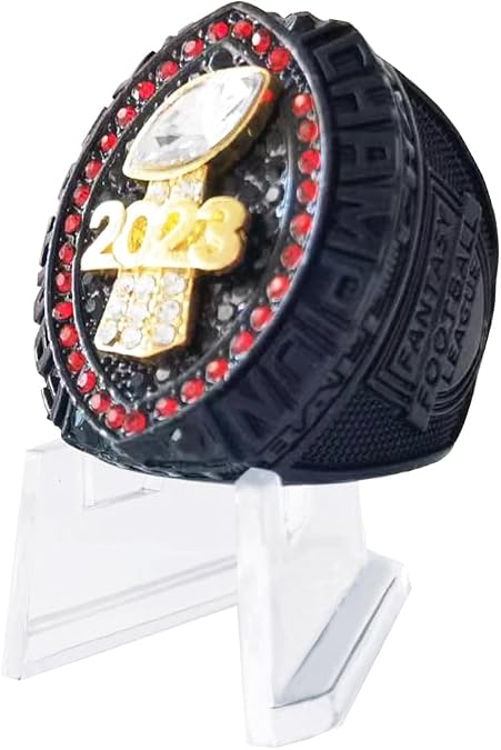 2023 Fantasy Football Championship Ring Award Prize Sport MVP Winner Champion Ring
