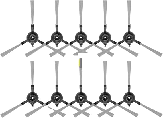 Compatible with Xiaomi Robot Vacuum E5 / C108 Side Brush Mop Hepa Filter Robot Vacuum Cleaner Accessories Part Spare(Set F)