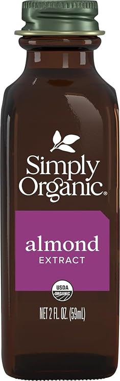Simply Organic Almond Extract, Certified Organic, 2-Ounce Container
