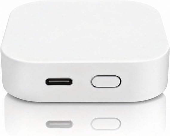 Tuya Smart Multi-Mode Gateway, Zigbee 3.0, Bluetooth Mesh, Smart Wireless Hub for Home Automation, 2.4GHz WiFi Only, APP Control, Compatible with Alexa, Google Assistant