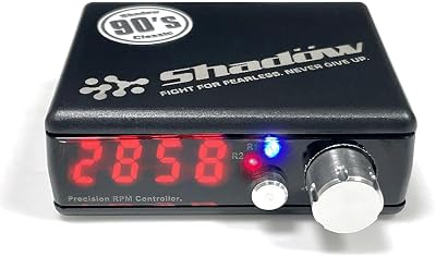 Shadow R-Commander 2 RPM Activated Switch Controller Dual Trigger Controller with Shift Light Output, Tachometer Display, 12V Output Control for Solenoid & Mods, for 12V Vehicles