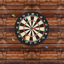 Dart Board Wall Protectors, 36" H X 24" W X 0.5" Thickness Felt Wood Grain Boards Wall Protector Square Dart Boards Backing Tiles
