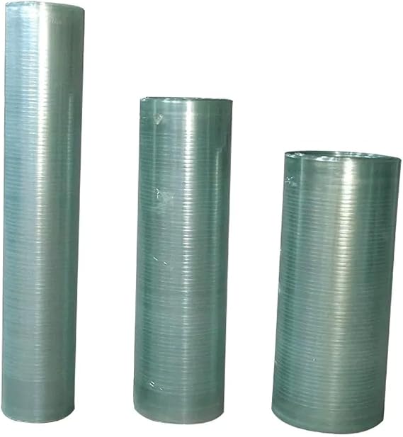 Shatterproof Polycarbonate Sheet Roll, 1mm Thick Clear Unbreakable Plastic Sheeting, 20" Wide Flexible Panels for High Impact Protection(1.64ft x 3.28ft)