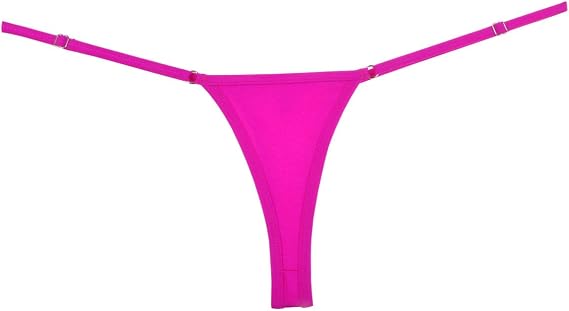 Mini Bikini Micro G-String Women's Sexy Lowe Rise Adjustable Thong Fashion Tanga Lingerie Underwear