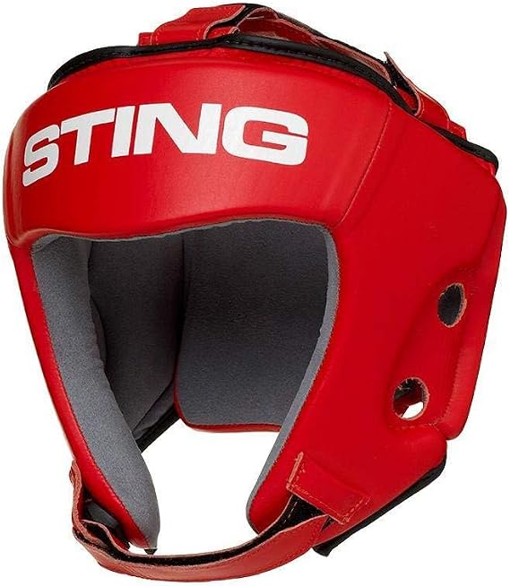 STING Competition Head Guard, IBA-Approved and USA Boxing-Approved Headgear, Premium Boxing Equipment for Professional Competition and Boxing Training