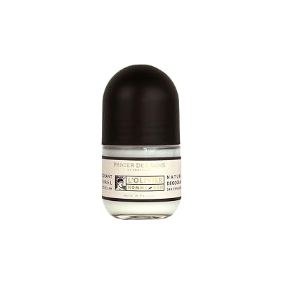Panier des Sens - Natural Mens Deodorant - 24-Hour Protection - Aluminum free & Antiperspirant - Made in France & 100% Natural - 1.69 Fl.Oz50ml