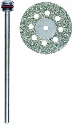 Proxxon 28844 Diamond-Coated Cutting Discs with Cooling Holes, 1316