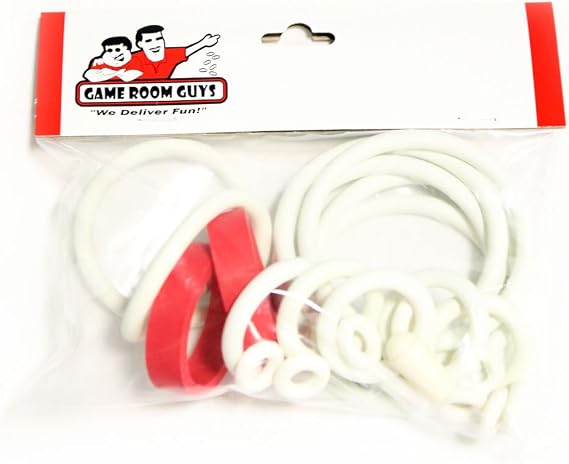 Game Room Guys Stern Hot Hand Pinball White Rubber Ring Kit