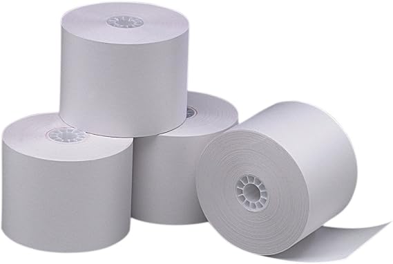 PM Company 07904 Perfection One Ply Thermal Paper Rolls, 2.25 inches x 165 feet - White, (Case of 30)