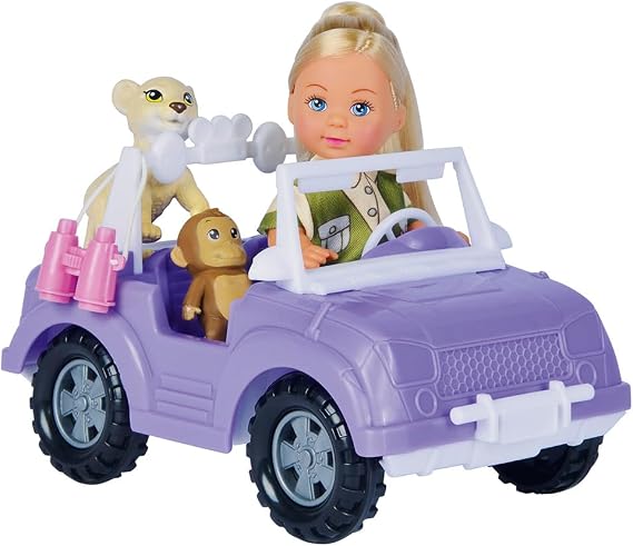 Simba, 105733648, Evi Love Safari, Special Playset, With Tools and Figures, Accessories, 6cm, 12cm
