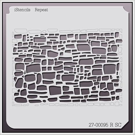 Repeat Wall Stencil 27-00095 R SC 5 X 5