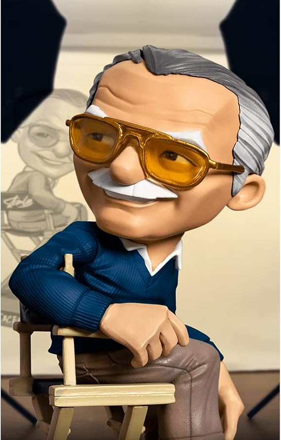 Iron Studios Stan Lee Mini Co. PVC Blue Shirt Version 14 cm