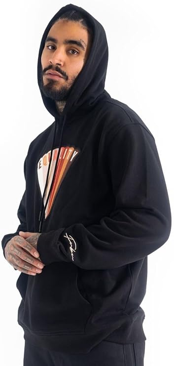 FUBU Black Equality Hoodie, Medium