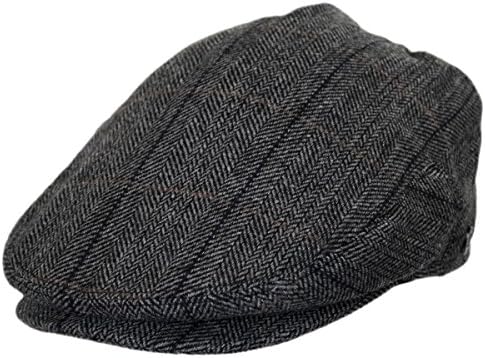 Holborn Herringbone Plaid Wool Blend Ivy Cap
