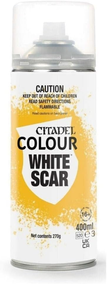 Citadel Spray Primer - White Scar - 10oz Can