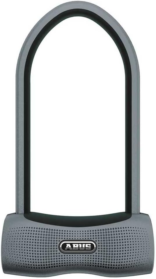 ABUS U-Lock 770A SmartX + USKF Holder - Smart Bike Lock with Bluetooth and Alarm - Operation via app - Security Level 15