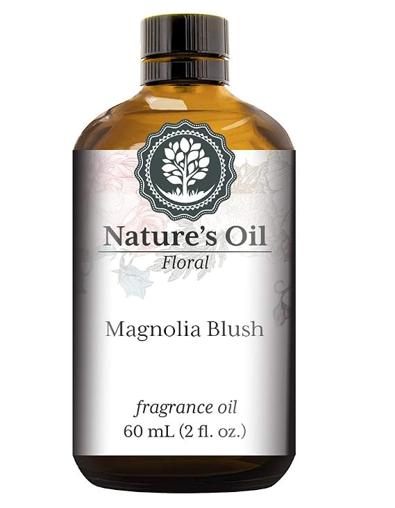 Magnolia Blush Fragrance Oil (60ml) For Diffusers, Soap Making, Candles, Lotion, Home Scents, Linen Spray, Bath Bombs, Slime