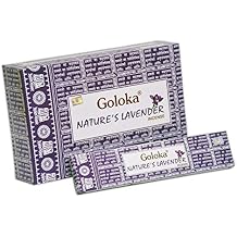 Goloka Nature's Lavender Incense Sticks 15gms - 12 Packs