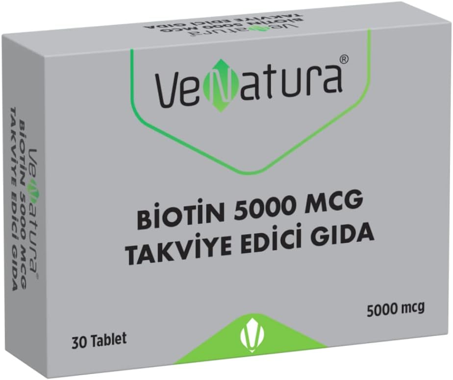 Venatura Biotin 5000 mcg 30 Tablets