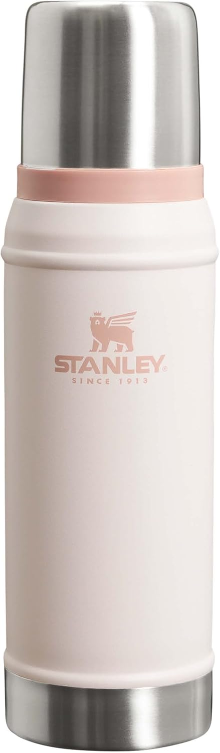Stanley Classic Legendary Thermos Flask - Thermos Keeps Hot or Cold for 15-48 Hours - Stainless Steel Thermos Flask - BPA-Free - Dishwasher Safe