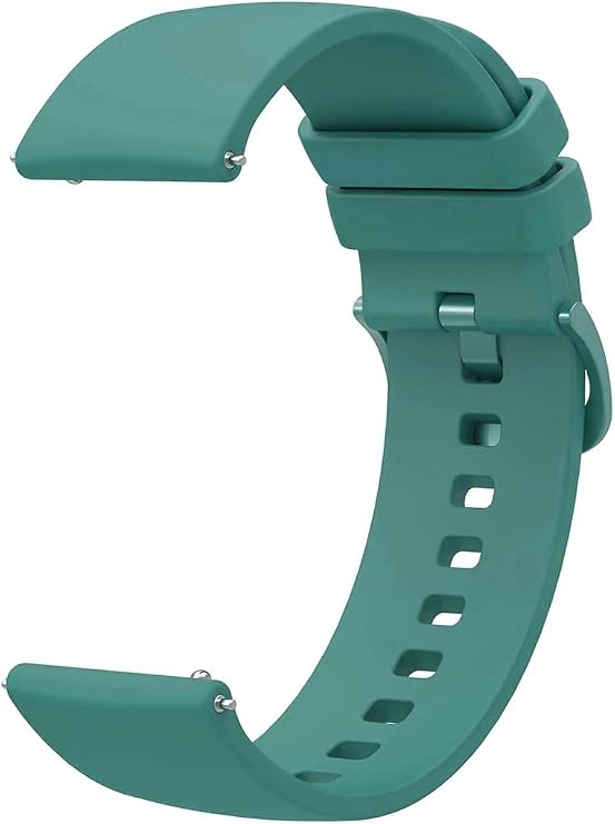 Amazfit BİP-BİPU-BİPS-BİP LİTE-BİPUPRO-BİP3 ile Uyumlu Kordon Jel Silikon Tokalı Kayış