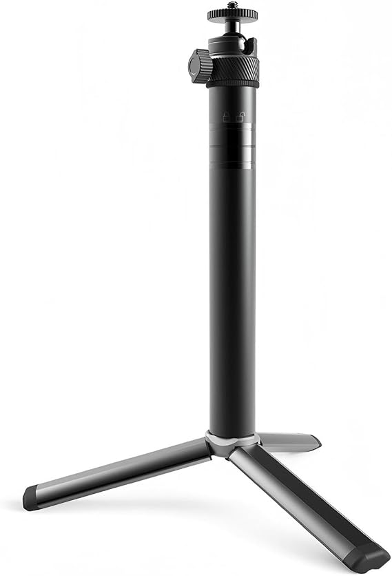 MiLESEEY 10.8"32" Adjustable Tripod for S50/Xtape1/S7/D9PRO/DP20PRO Laser Measuring Tool with 1/4" Thread Mount, Tilting Head, Telescopic Design