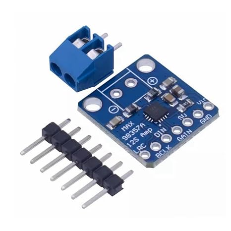 MAX98357A Audio Amplifier Module 3006 I2S 3W Class D Amplifier Unfiltered DIY Power Amplifier Board