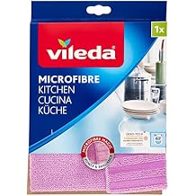Vileda Microfiber Kitchen Cloth Efficiency and Beauty, Purple, 19 x 1 x 22 cm, 1 Piece