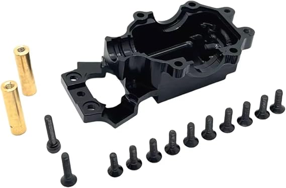 Rc Models Accessories For MJX 14211 14301 14302 14303 14209 14210 Remote Control Metal Upgrade RC Car Replacement Front Gearbox Lower Cover Parts(Black)