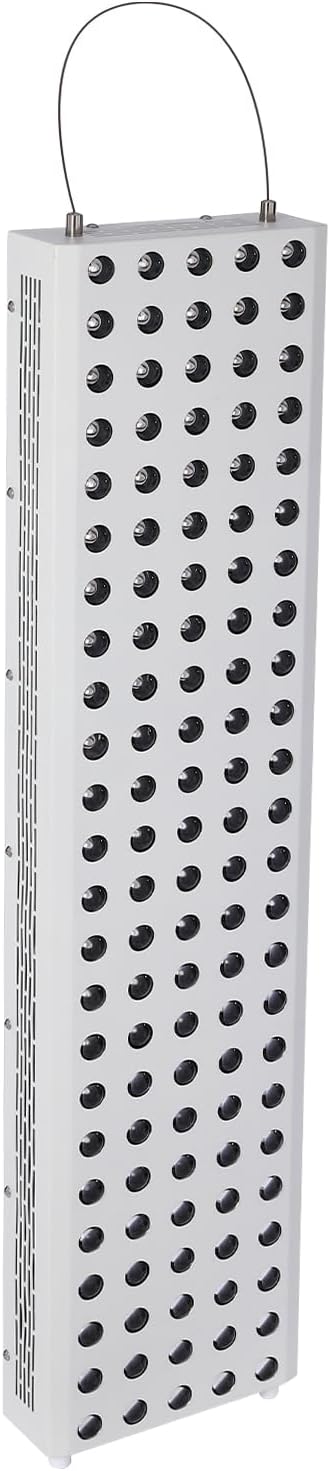 Red&Infrared Light Panel for Full Body, Red 660nm and Near Infrared 850nm Light Combo, 600W 120 LEDs Infrared lamp, for Auxiliary Treatment Maintenance