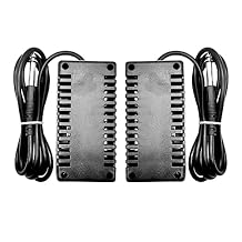 4 Rectangle Arrays for Detox Footbath - Replacement Foot Detox Array for Ionic Foot SPA Cleanse Machine (2 Count (Pack of 1))