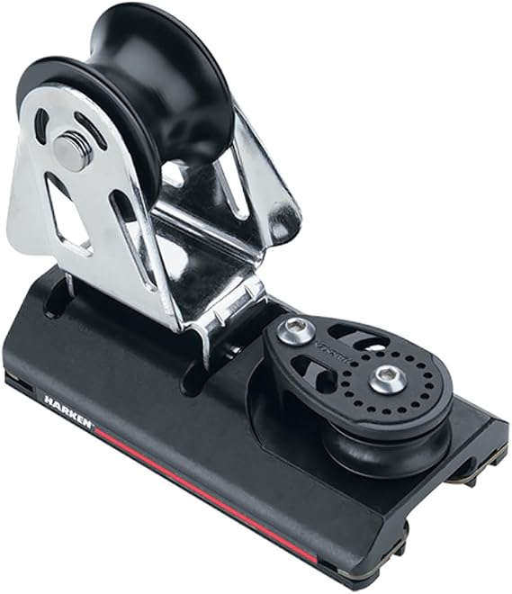 Harken 27mm Midrange 2:1 CB Genoa Lead Car w/ Sheave