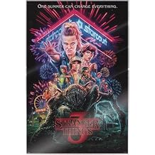 POSTER STOP ONLINE Stranger Things 3 - TV Show Poster (Season 3 - Summer of 85 - Regular Style) (Size: 24" x 36") (Laminated Poster)