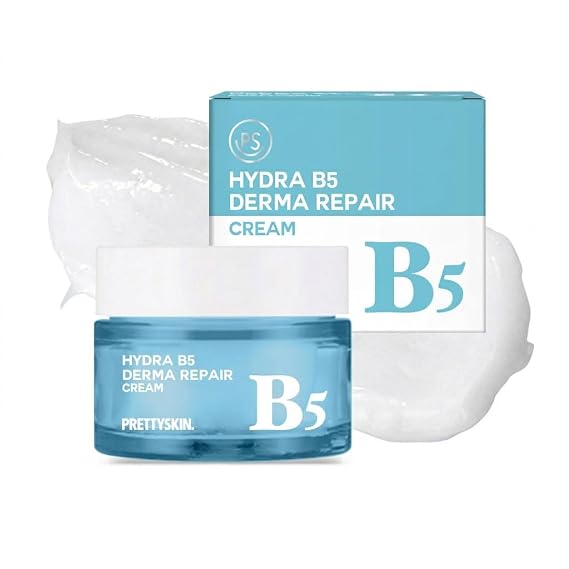 PRETTYSKIN Hydra Vitamin B5 Derma Repair Cream for FaceStrengthen skin Barrier with Niacinamide 10% Dexpanthenol & Centella Asiatica Extract-Korean Skin care - 1.75fl.oz.(52ml)