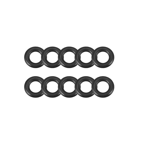 uxcell 12pcs 8x4x2mm Nitrile Rubber O-Rings Metric Sealing Gasket | for Automotive Machine Plumbing