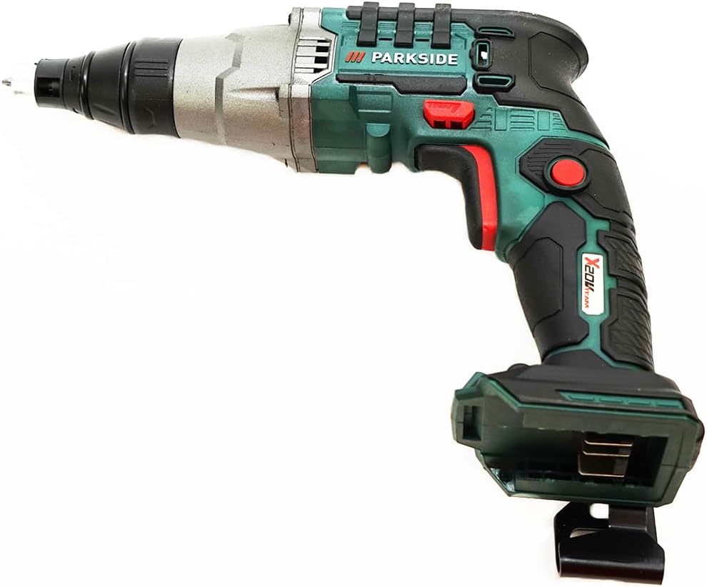 PARKSIDE® 20V Cordless Drywall Screwdriver 'PTBSA 20-Li A1', Green, Battery Powered, Quick Build Screwdriver