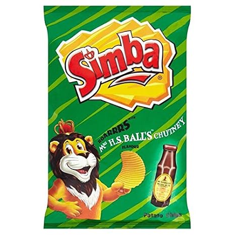 Simba Mrs Balls Chutney Flavoured Potato Chips - 125g