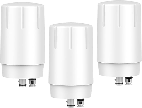 3Pack Faucet Filter Cartridges Compatible with Brita Faucet Filter
