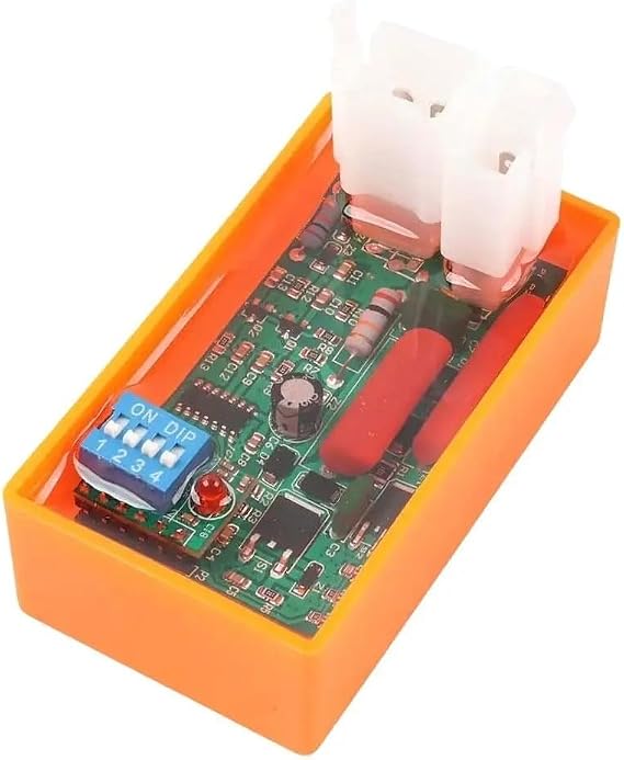 CDI Coils DIP Switch Speed CDI Programmable Ignition Module Motorcycle 6 Pin AC Box For CG125 CG150