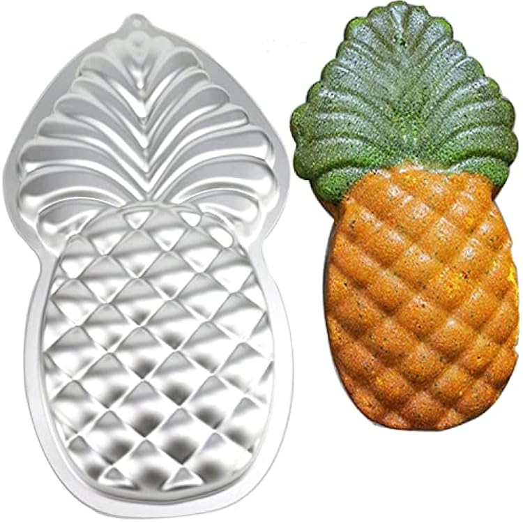 Aluminum Pineapple Shaped Fruit Cake Pan Mould Birthday Christmas Party Cake Pan Tins Decorating Baking Tool