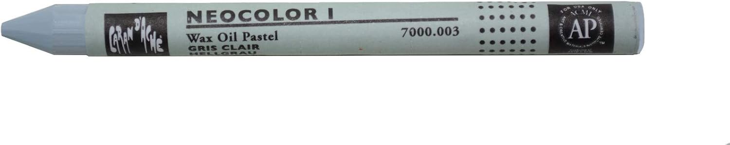 CREATIVE ART MATERIALS Classic Neocolor I, Light Grey 7000.003
